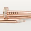 Pulsera Juste Un Clou, modelo grande, diamantes