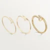 Pulsera Juste Un Clou, modelo grande, diamantes