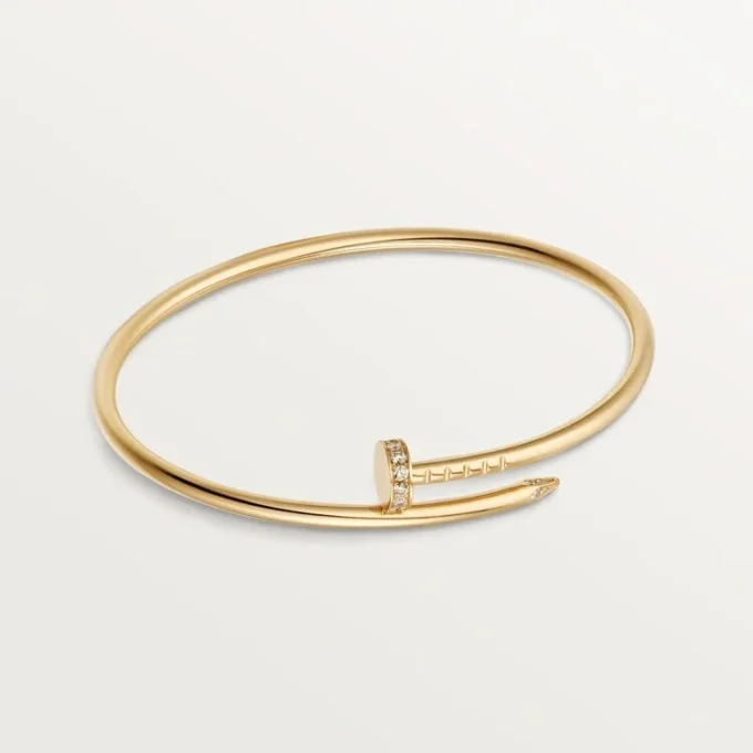 Pulsera Juste Un Clou, modelo pequeño, diamantes