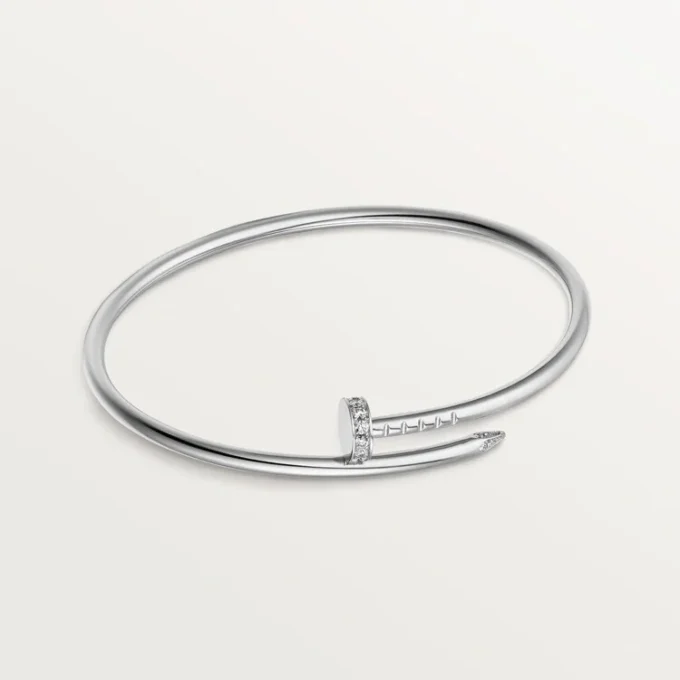 Pulsera Juste Un Clou, modelo pequeño, diamantes