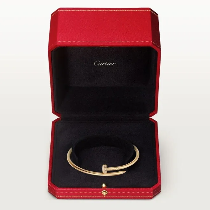 Pulsera Juste Un Clou, modelo pequeño, diamantes