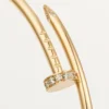 Pulsera Juste Un Clou, modelo pequeño, diamantes