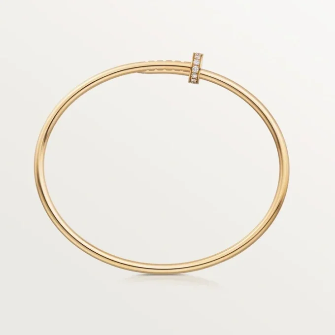 Pulsera Juste Un Clou, modelo pequeño, diamantes