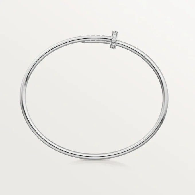 Pulsera Juste Un Clou, modelo pequeño, diamantes