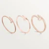 Pulsera Juste Un Clou, modelo pequeño, diamantes