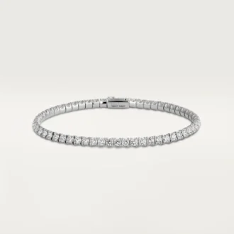 Pulsera Lignes Essentielles, diamantes de talla brillante