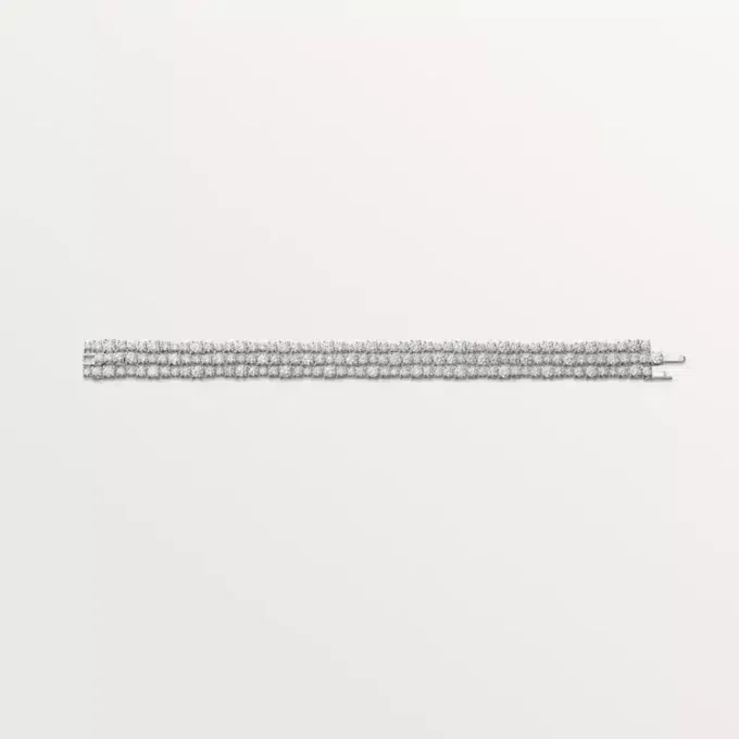 Pulsera Lignes Essentielles, diamantes de talla brillante