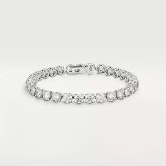 Pulsera Lignes Essentielles, diamantes de talla brillante