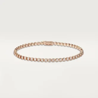 Pulsera Lignes Essentielles, diamantes de talla brillante