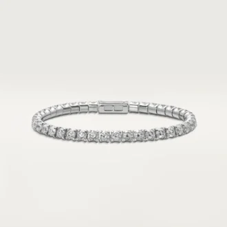 Pulsera Lignes Essentielles, diamantes de talla brillante