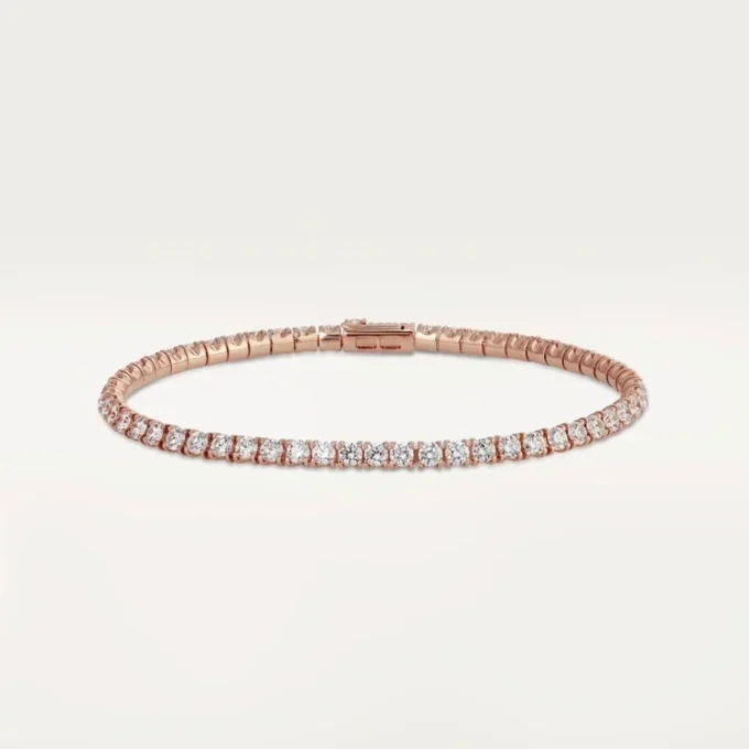 Pulsera Lignes Essentielles, diamantes de talla brillante