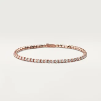 Pulsera Lignes Essentielles, diamantes de talla brillante