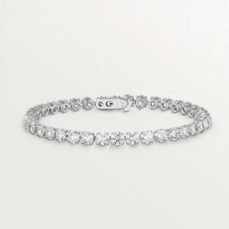 Pulsera Lignes Essentielles, diamantes de talla brillante