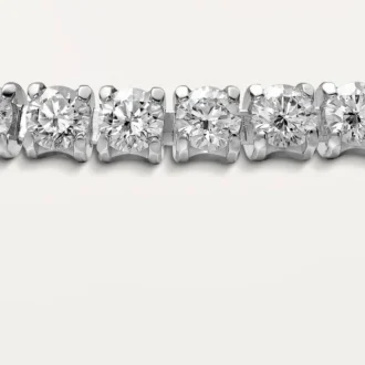 Pulsera Lignes Essentielles, diamantes de talla brillante