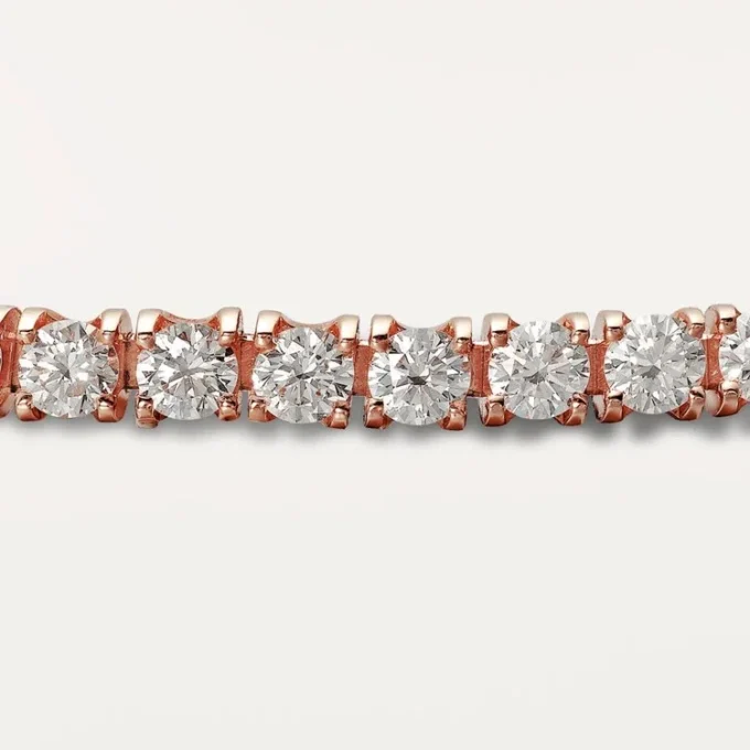 Pulsera Lignes Essentielles, diamantes de talla brillante