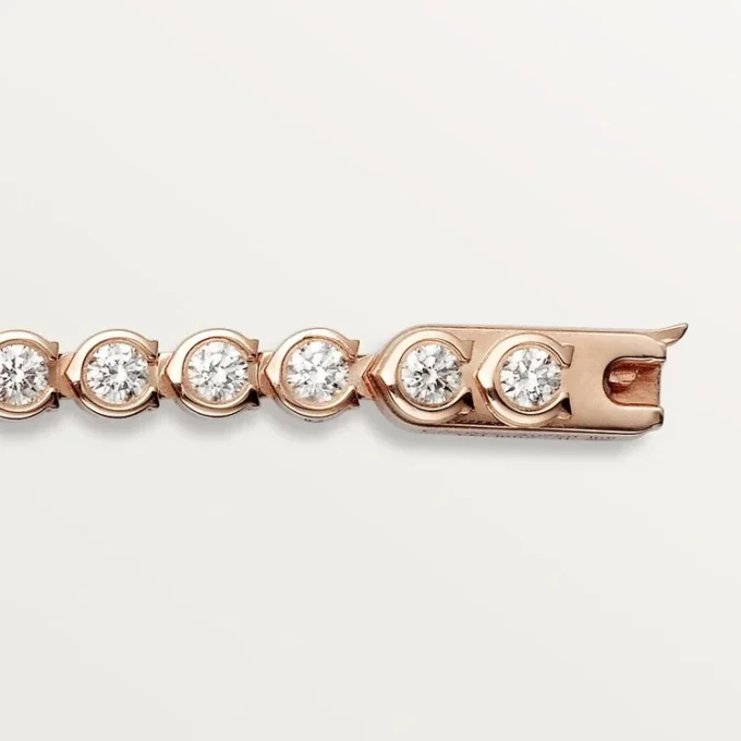Pulsera Lignes Essentielles, diamantes de talla brillante