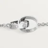 Pulsera Love, con cadena