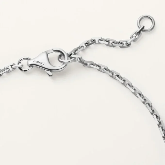 Pulsera Love, con cadena, semipavé