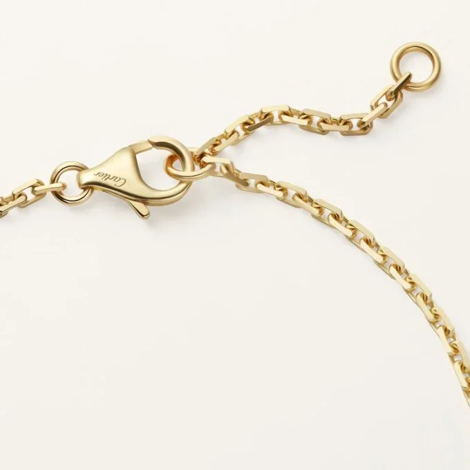 Pulsera Love, con cadena, semipavé