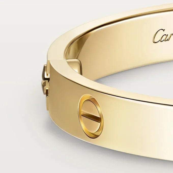 Pulsera Love, modelo clásico, 4 diamantes