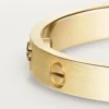 Pulsera Love, modelo clásico, cepillada