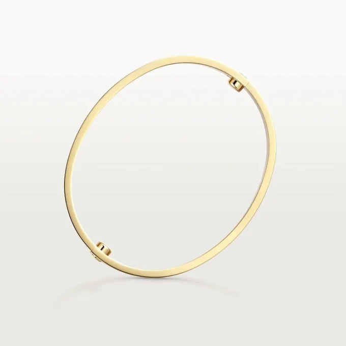 Pulsera Love, modelo clásico, cepillada