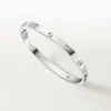 Pulsera Love, modelo mediano, 4 diamantes