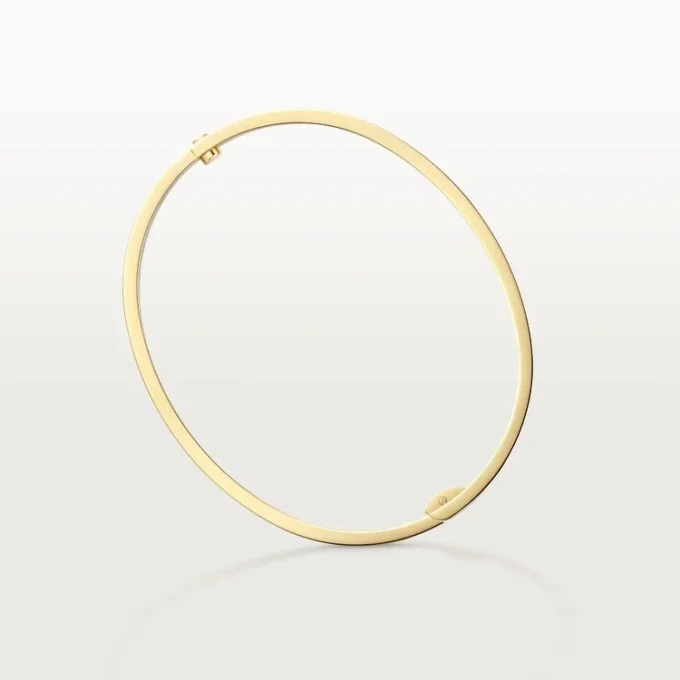 Pulsera Love, modelo pequeño, 10 diamantes