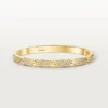 Pulsera Love, modelo mediano, pavé