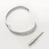Pulsera Love, modelo mediano, pavé