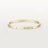 Pulsera Love, modelo pequeño, 10 diamantes