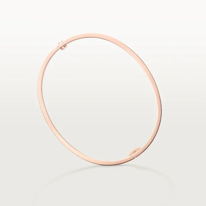 Pulsera Love, modelo pequeño, 6 diamantes