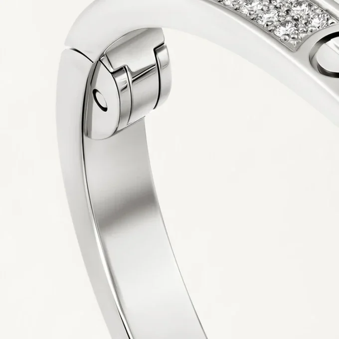 Pulsera Love, modelo pequeño, pavé