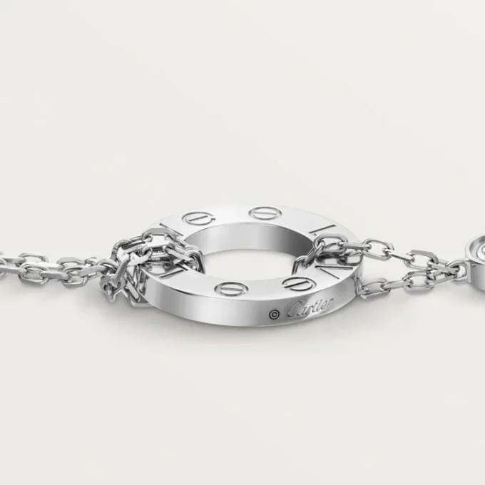 Pulsera Love – Oro blanco, diamantes – Cartier