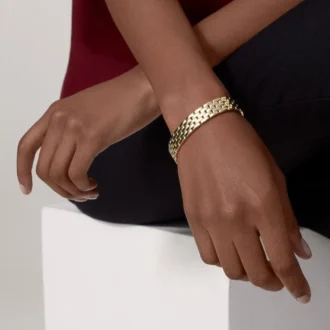 Pulsera Maillon Panthere, cinco filas