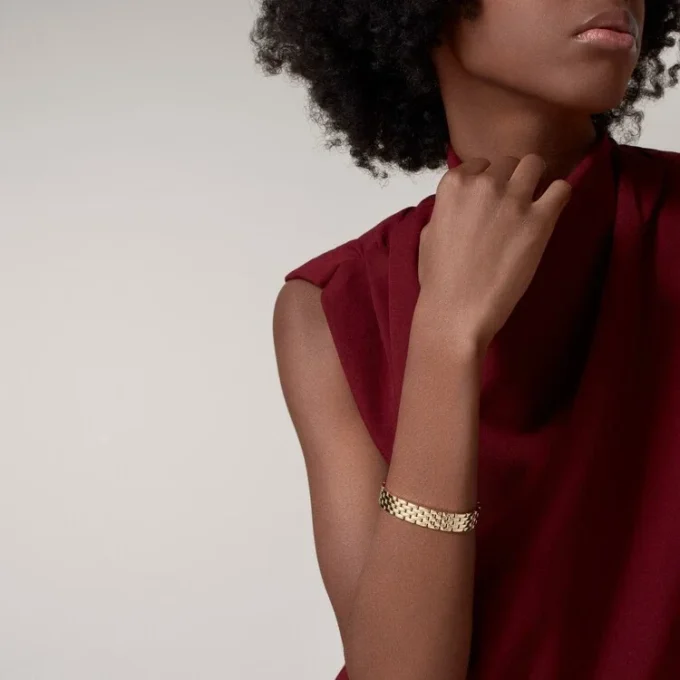 Pulsera Maillon Panthere, cinco filas