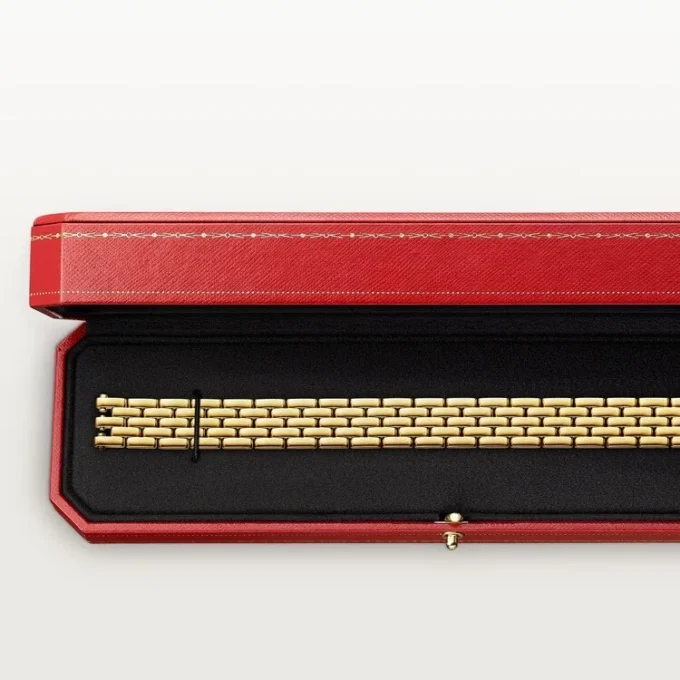 Pulsera Maillon Panthere, cinco filas
