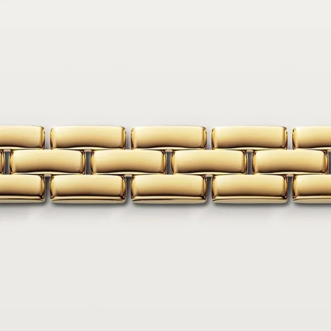 Pulsera Maillon Panthere, tres filas