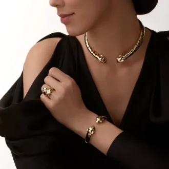 Pulsera Panthere de Cartier, articulada