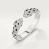 Pulsera Panthere De Cartier, articulada, con pavé