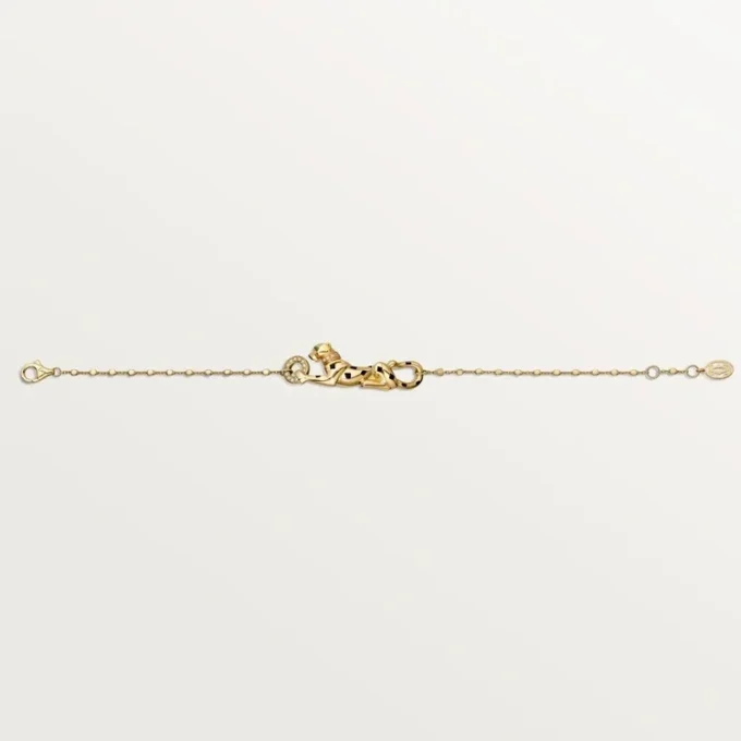 Pulsera Panthere De Cartier – Oro amarillo, granates tsavorita, diamantes – Cartier