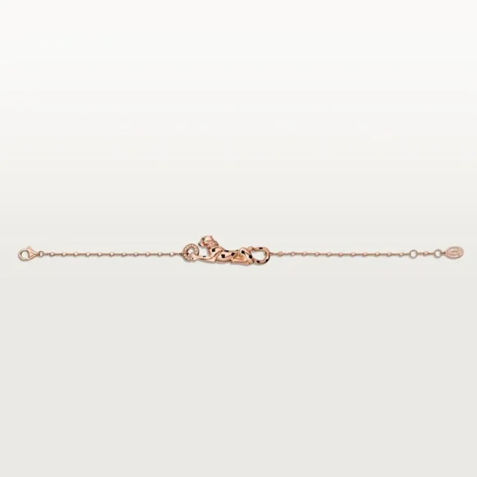 Pulsera Panthere De Cartier – Oro rosa, granates tsavorita, diamantes – Cartier