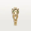 Pulsera Panthere de Cartier, con cadena, diamantes