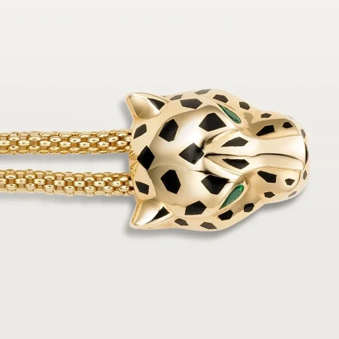 Pulsera Panthere de Cartier, con cadena, diamantes