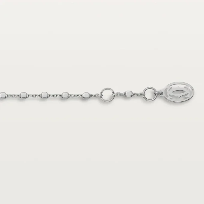 Pulsera Panthere de Cartier, con cadena, semipavé