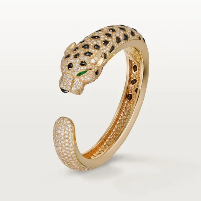 Pulsera Panthere de Cartier, con pavé