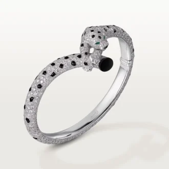 Pulsera Panthere de Cartier, con pavé