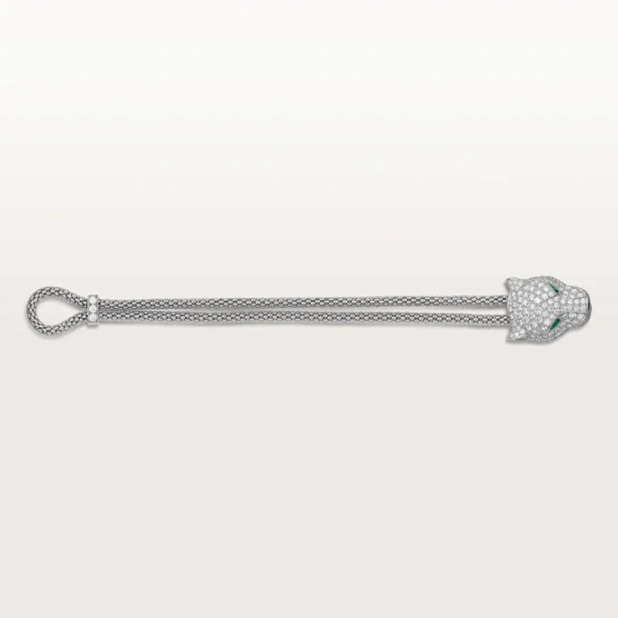 Pulsera Panthere de Cartier, con pavé