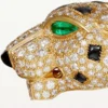 Pulsera Panthere de Cartier, con pavé
