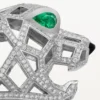 Pulsera Panthere de Cartier, con pavé